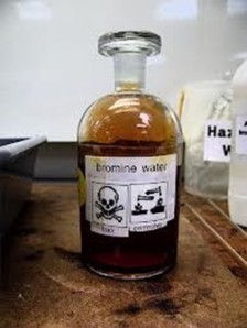 bromine water large